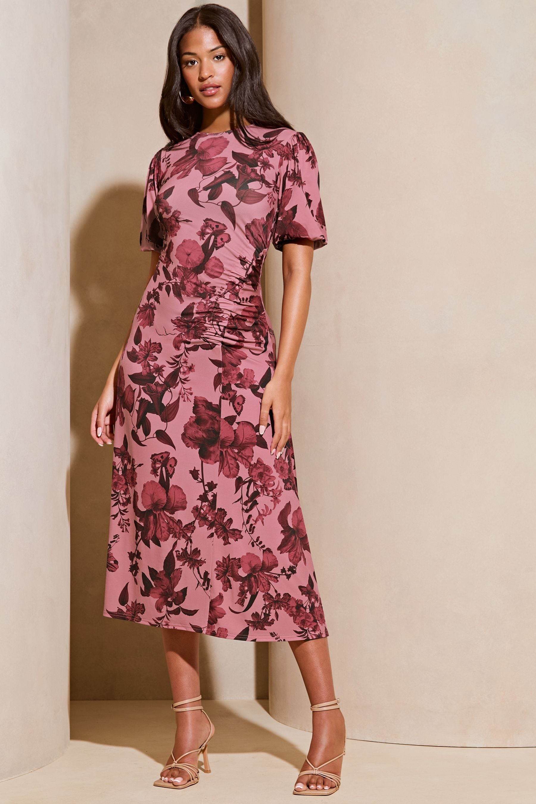 Next pink lipsy dress cheap
