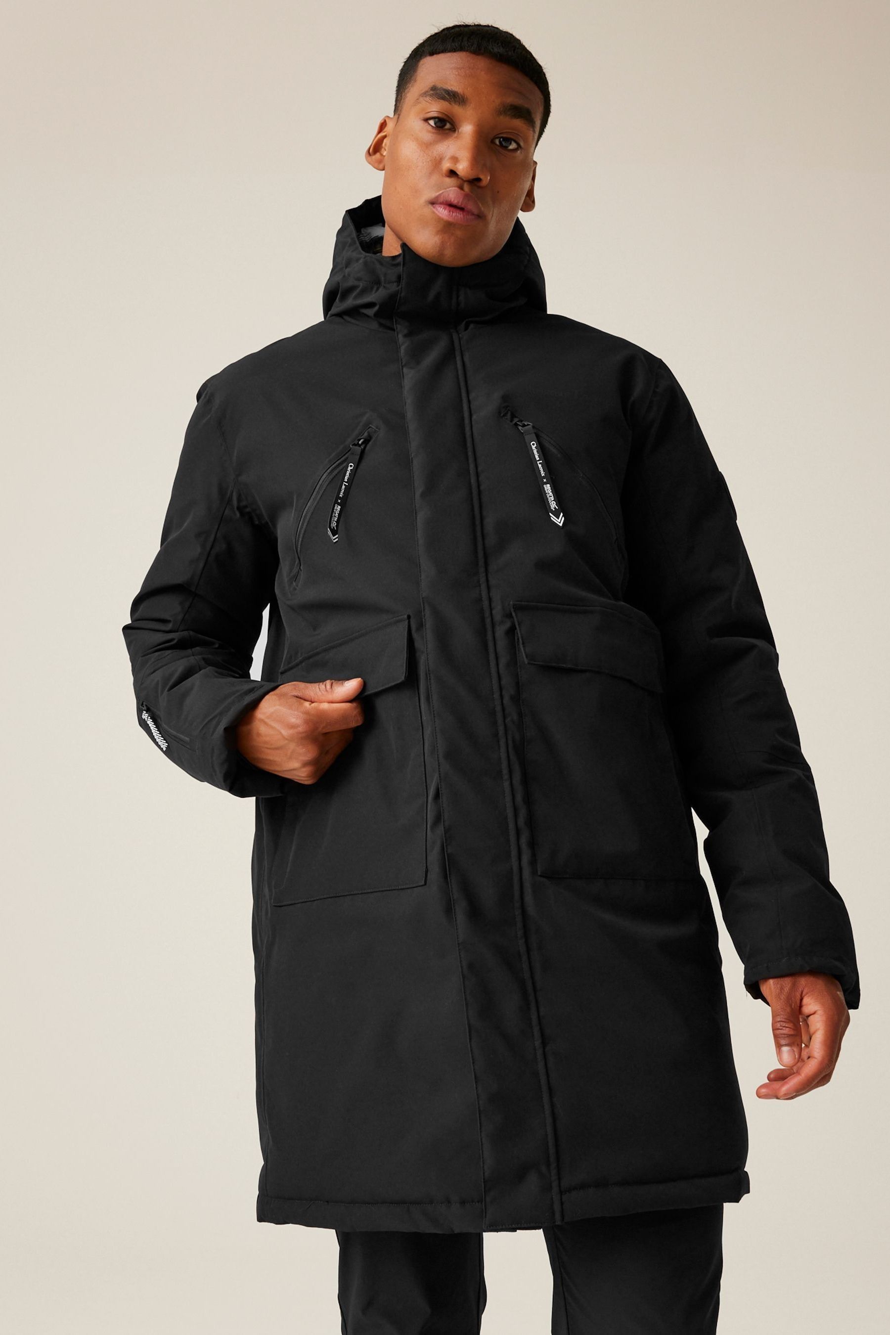 Buy Regatta Black Christian Lacroix Nyons Waterproof Padded Jacket from the Next UK online shop