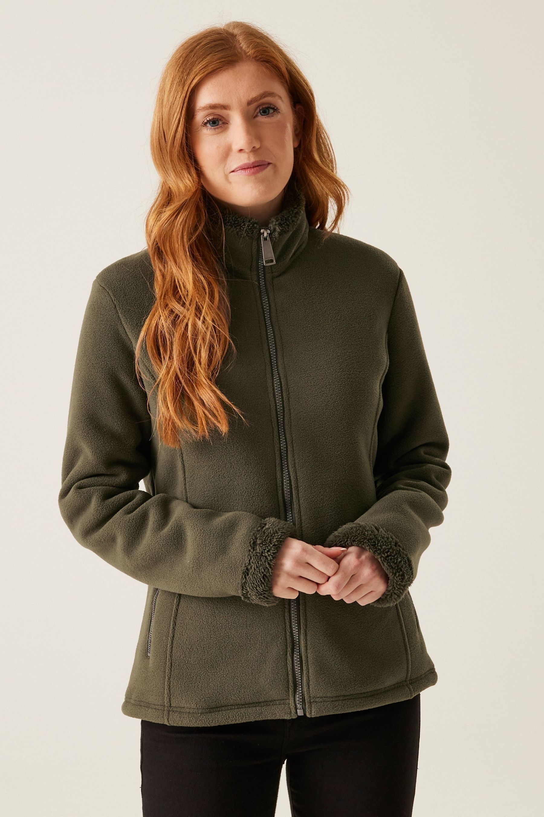 Regatta green fleece shop
