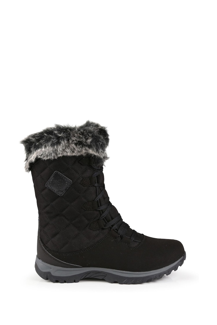 Regatta Black Lady Newley Thermo Boots - Image 2 of 3