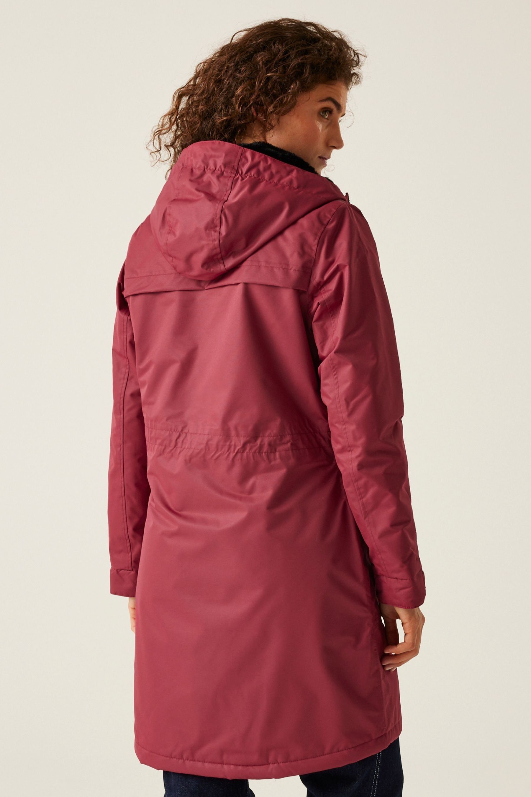 Buy Regatta Red Romine II Long Length Waterproof Jacket from the Next UK online shop