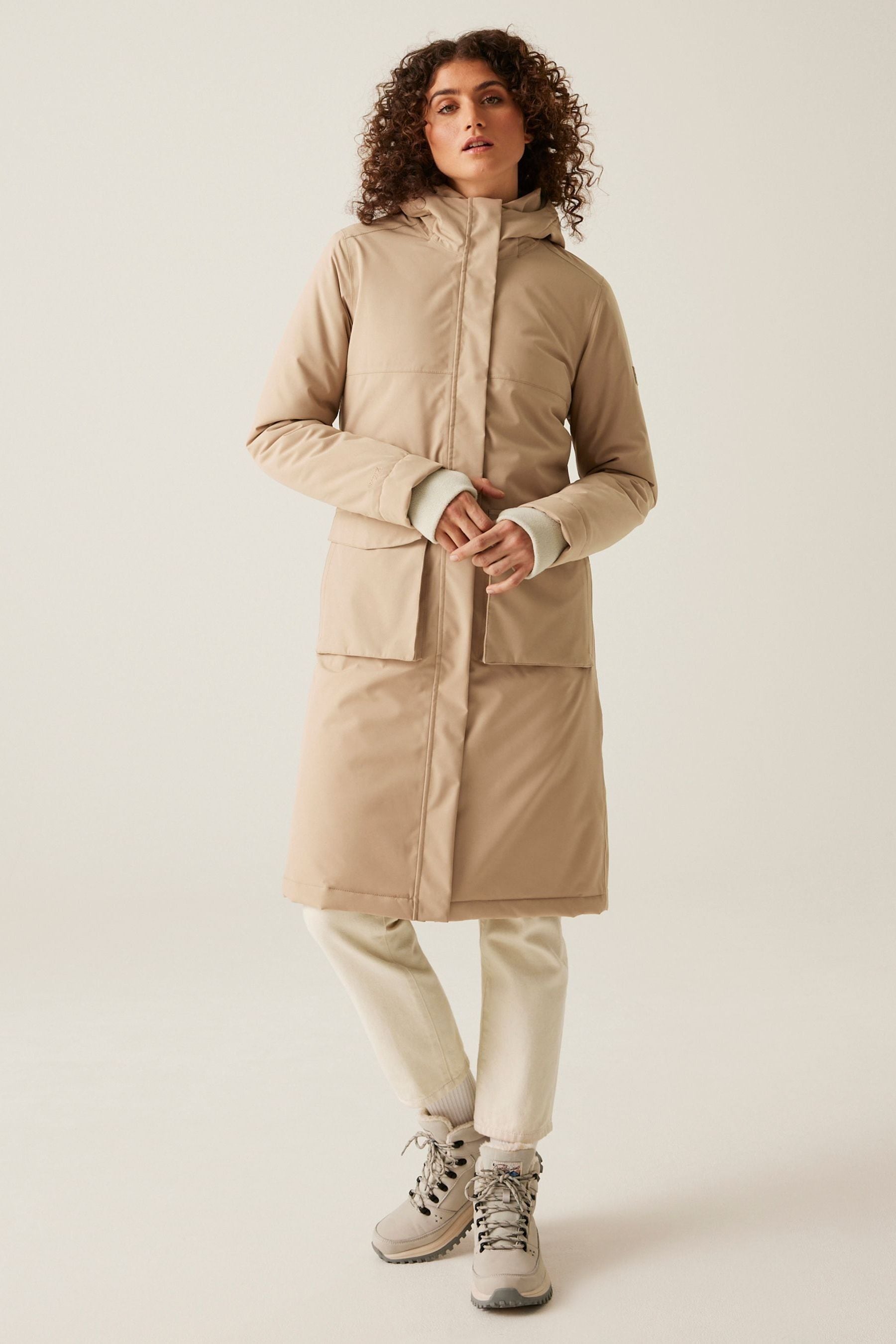 Lined waterproof coat womens clearance