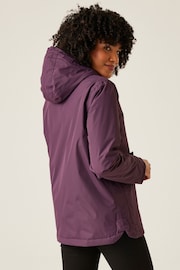 Regatta Purple Broadia Waterproof Thermal Insulated Jacket - Image 3 of 9