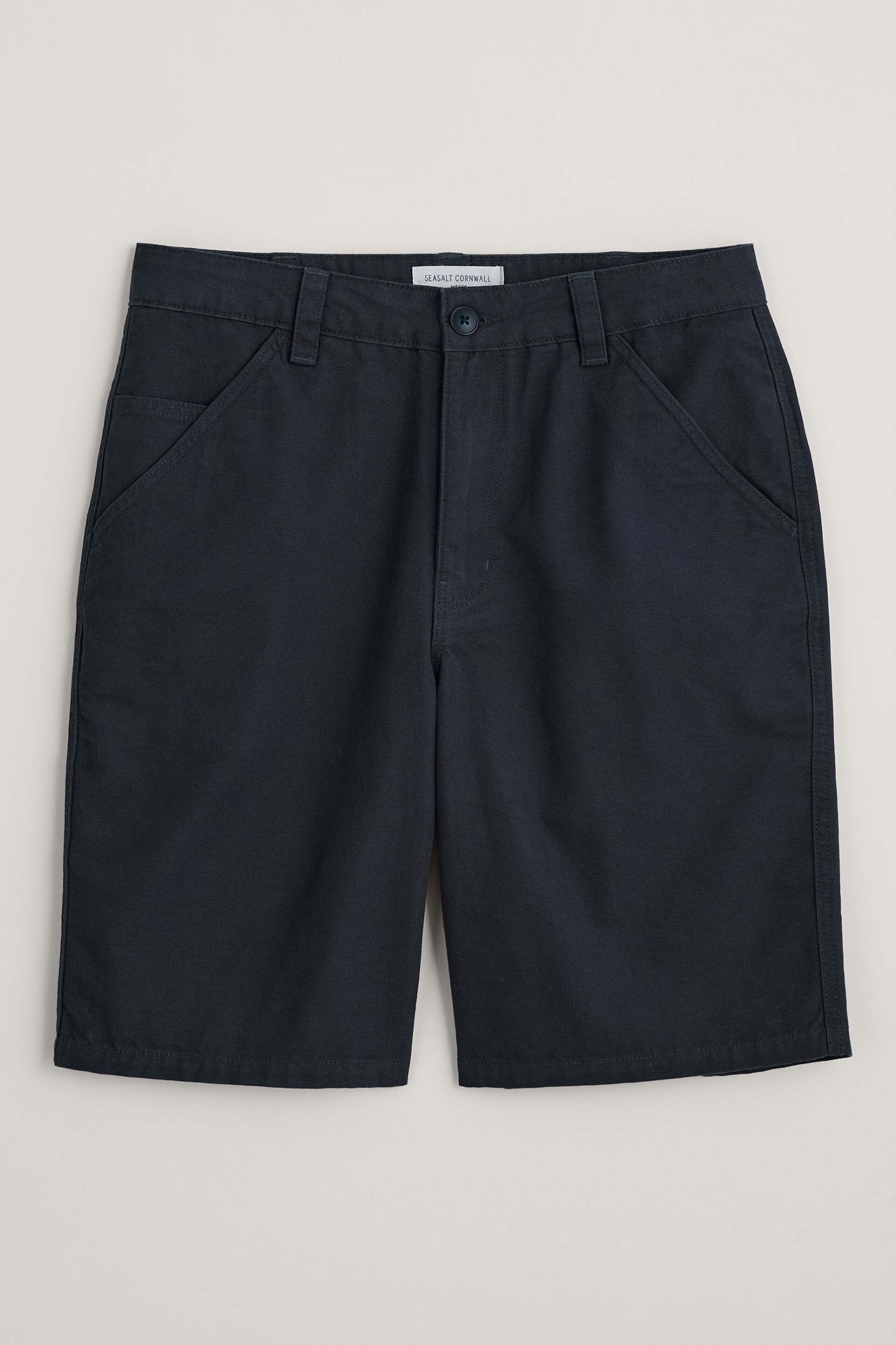 Seasalt Cornwall Blue Mens Stokerman Shorts - Image 4 of 5