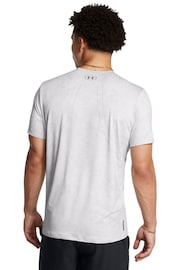 Under Armour Grey/Black Vanish Elite Vent Short Sleeve T-Shirt - Image 2 of 5