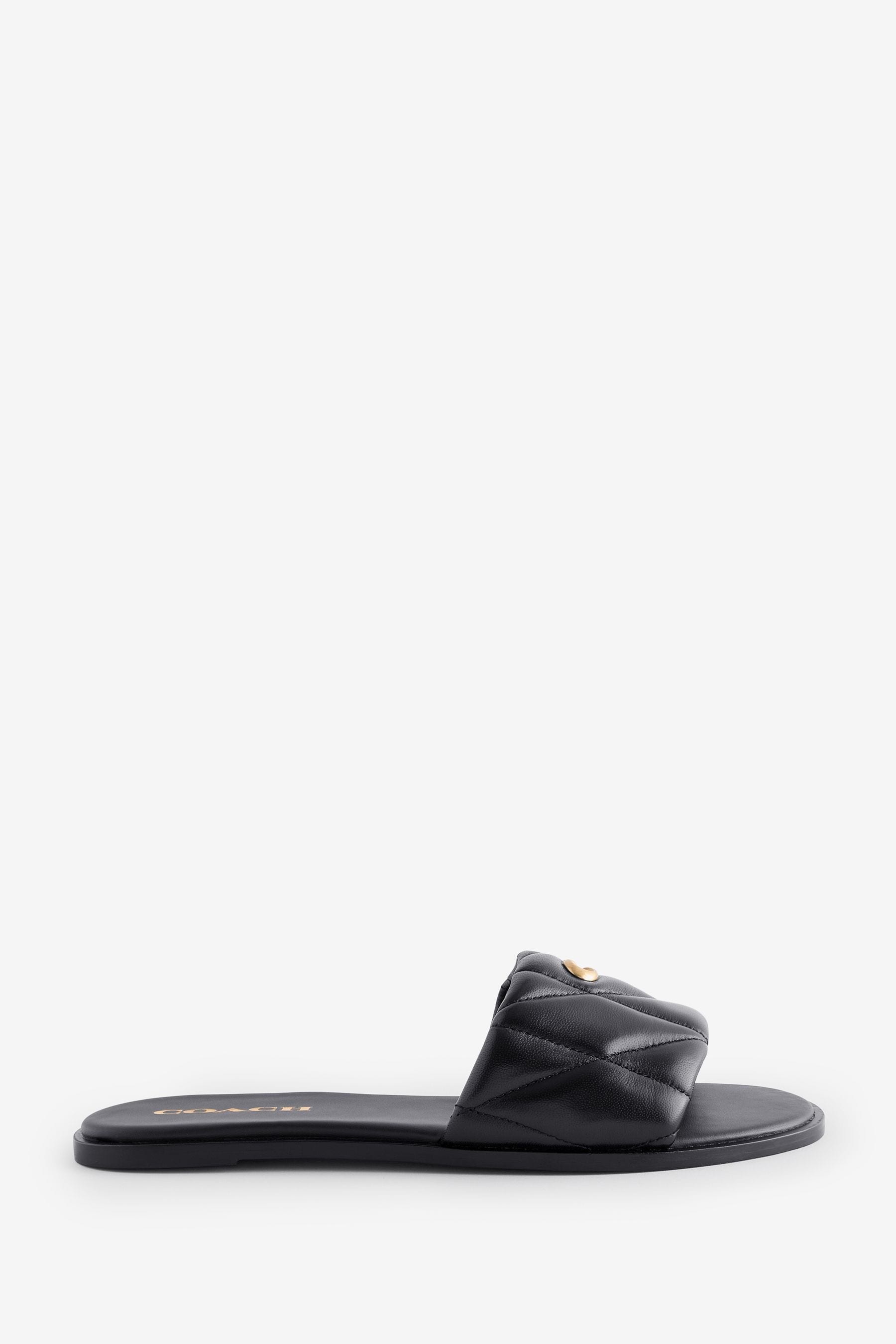 COACH Holly Black Sandals