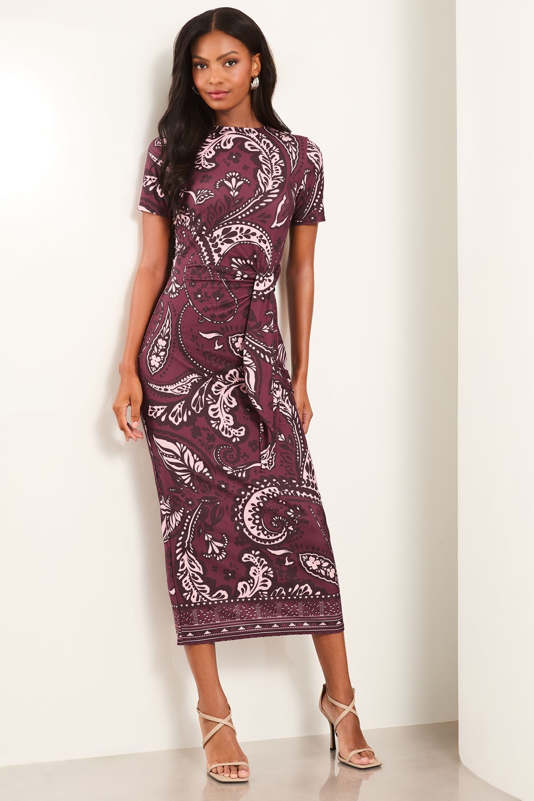 Next lipsy purple dress deals