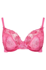 Yours Curve Pink & Black Non-Padded Bra 2 Pack - Image 7 of 8