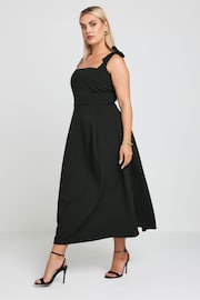 Yours Curve Black Limited Collection Midaxi Dress - Image 5 of 6