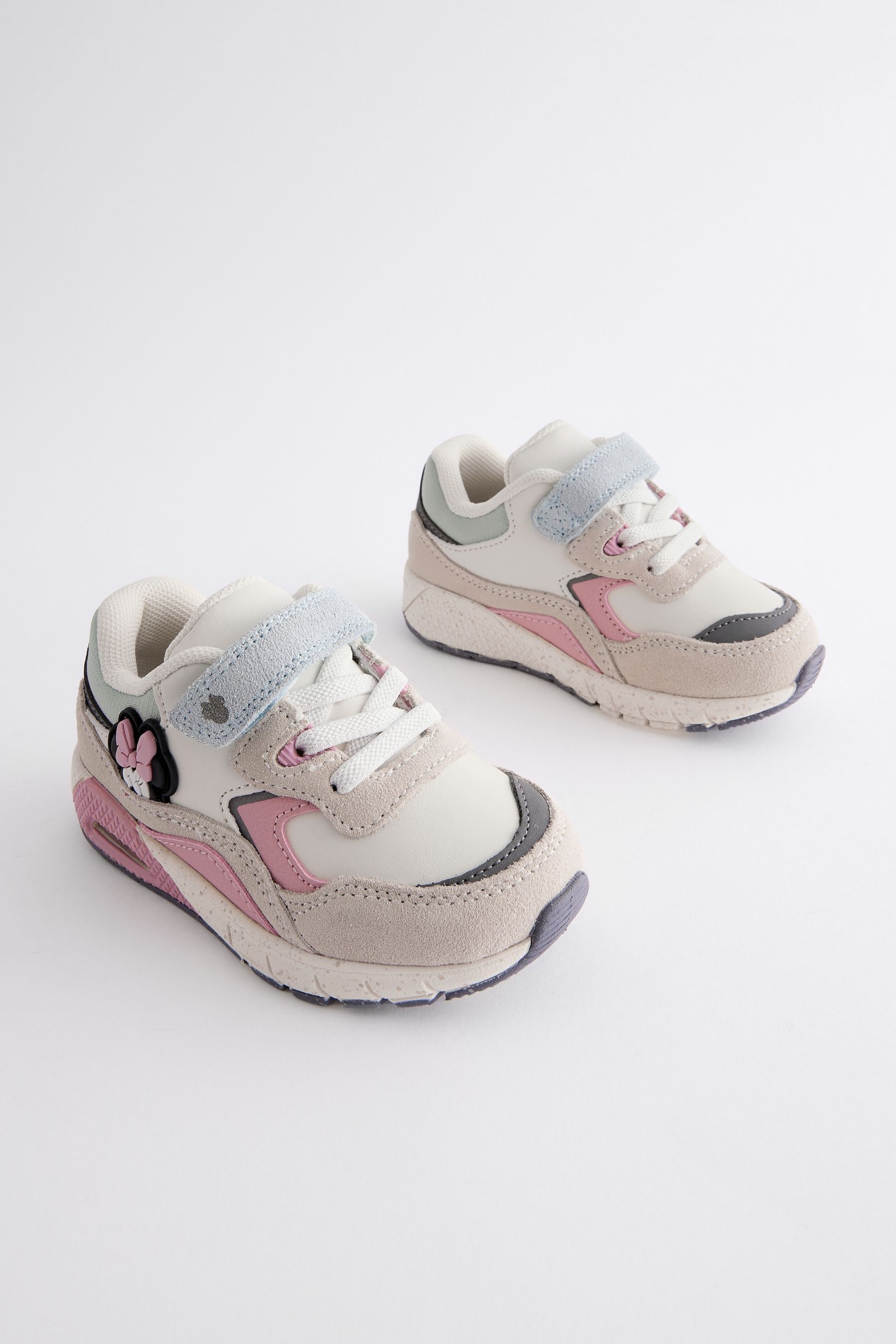 Buy Multi Minnie Mouse Elastic Lace Chunky Trainers from the Next UK online shop