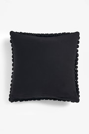 Black 43 x 43cm Global Bobble Cushion - Image 6 of 7