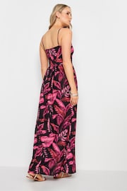 Long Tall Sally Black LTS Tall & Pink Tropical Print Maxi Dress - Image 3 of 5