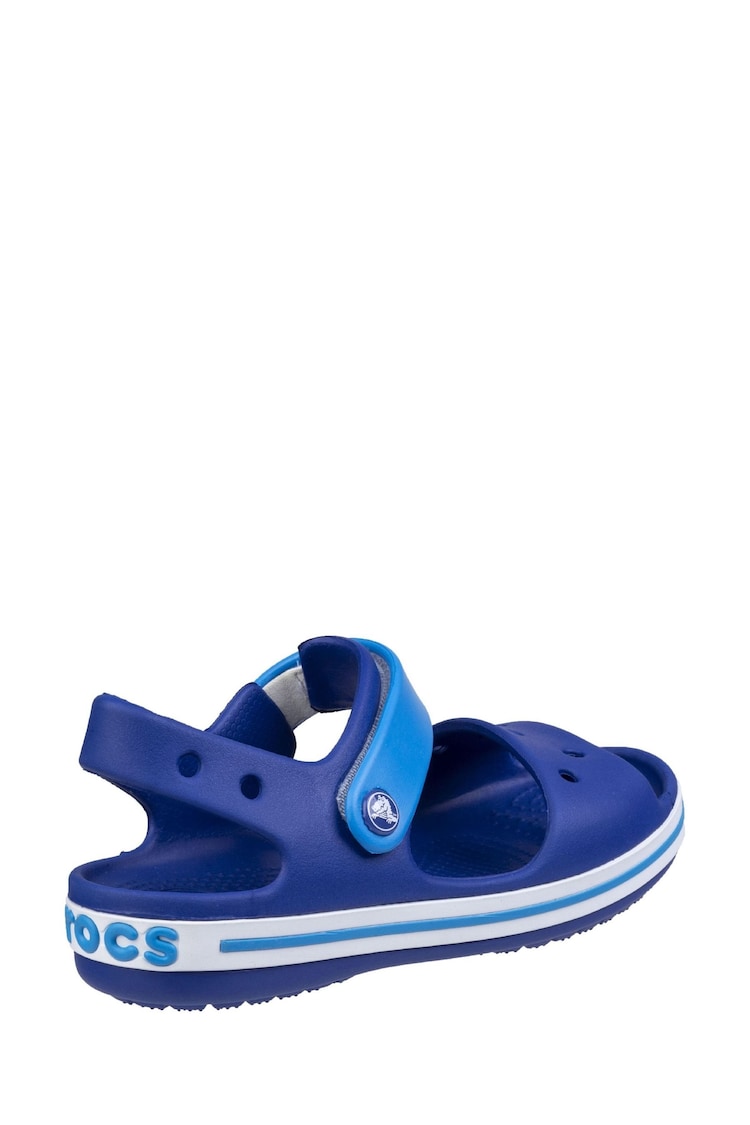 Crocs Royal Blue Toddler Crocband Sandals - Image 2 of 4