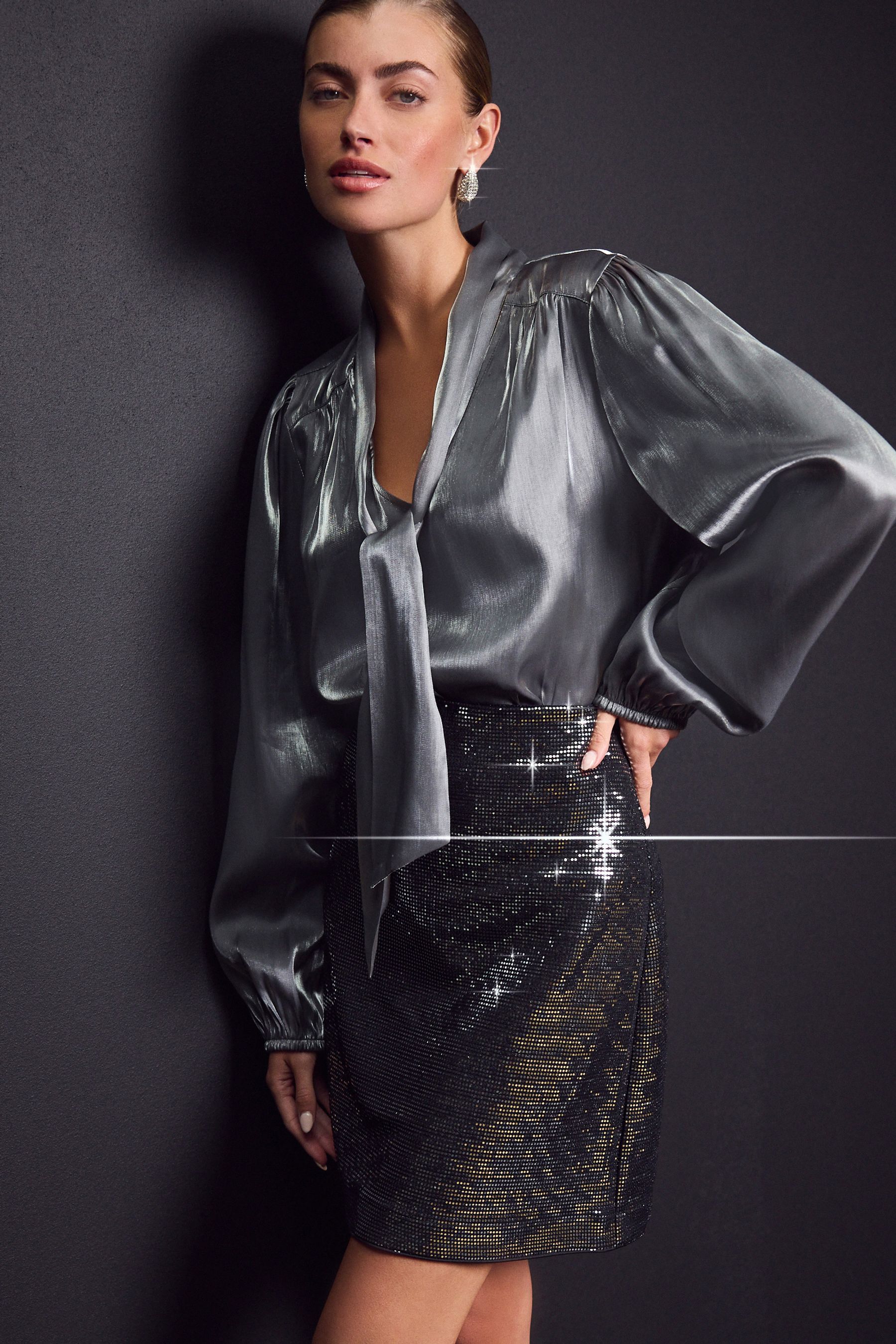 Next sequin skirt hot sale
