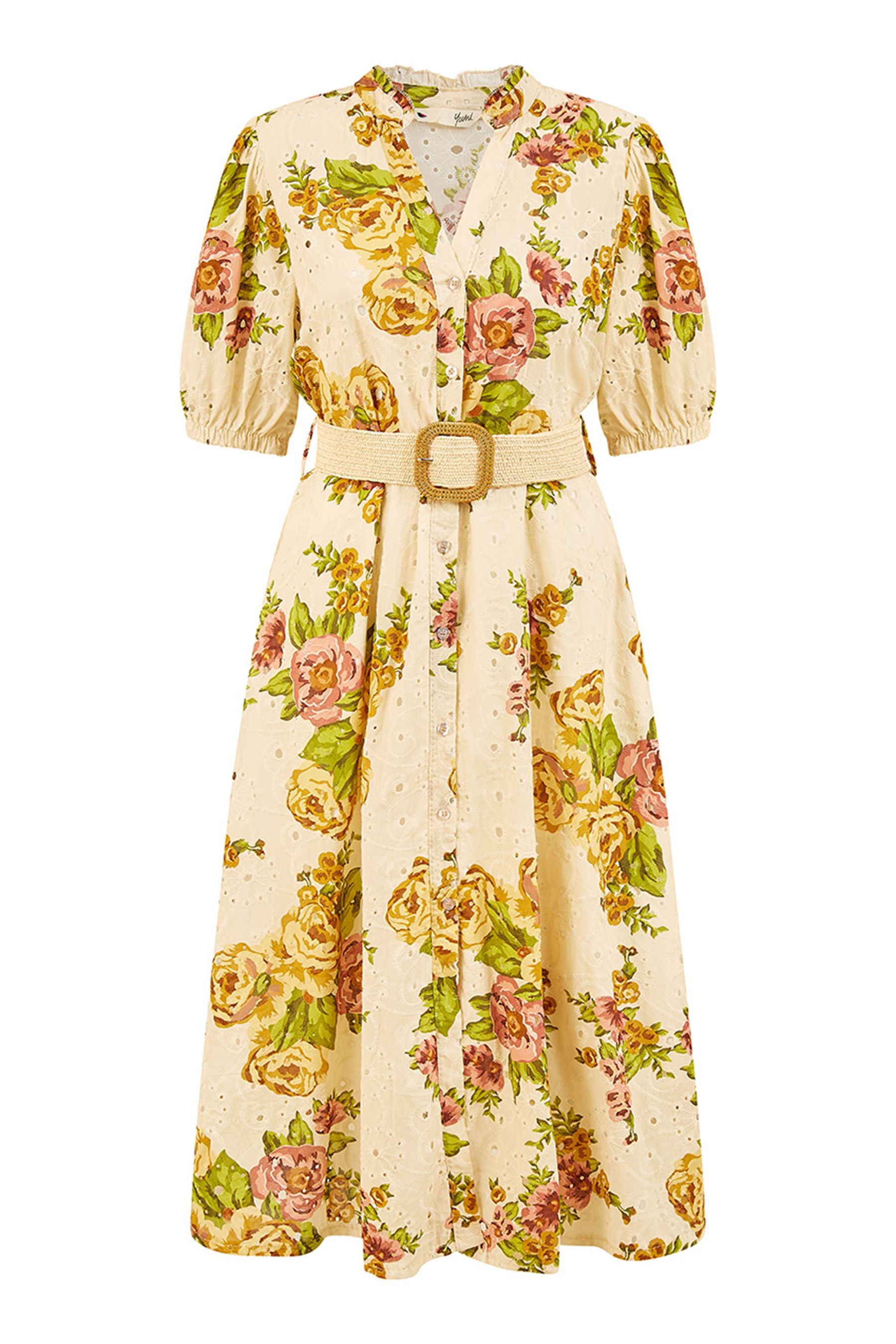 Yumi broderie anglaise dress on sale