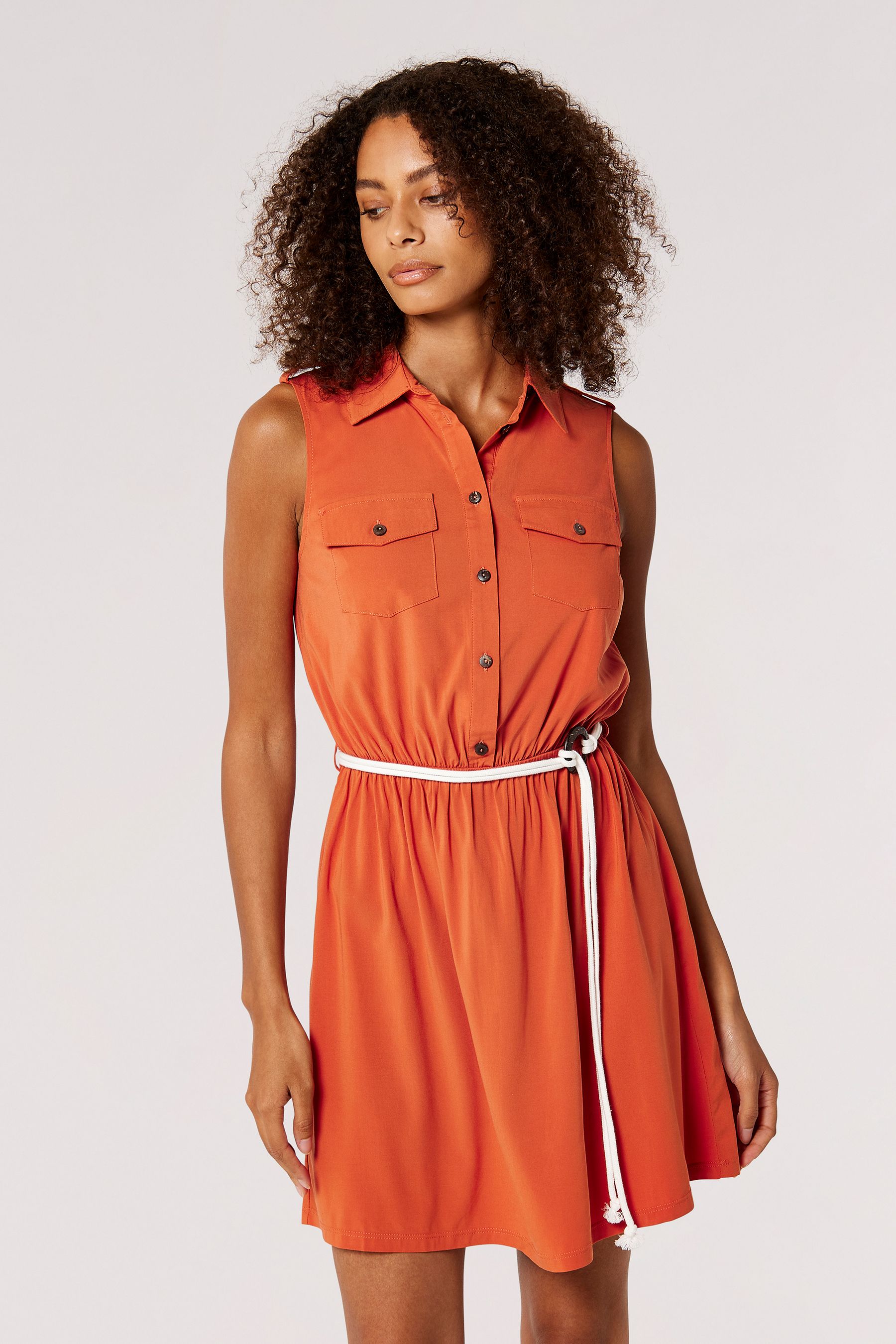 Apricot orange dress hot sale