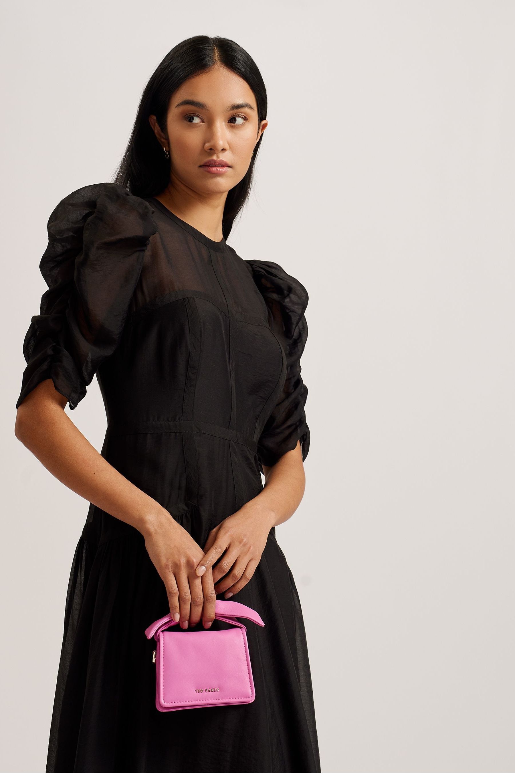 Buy Ted Baker Pink Nialinn Soft Knot Mini Bow Bag from Next Luxembourg