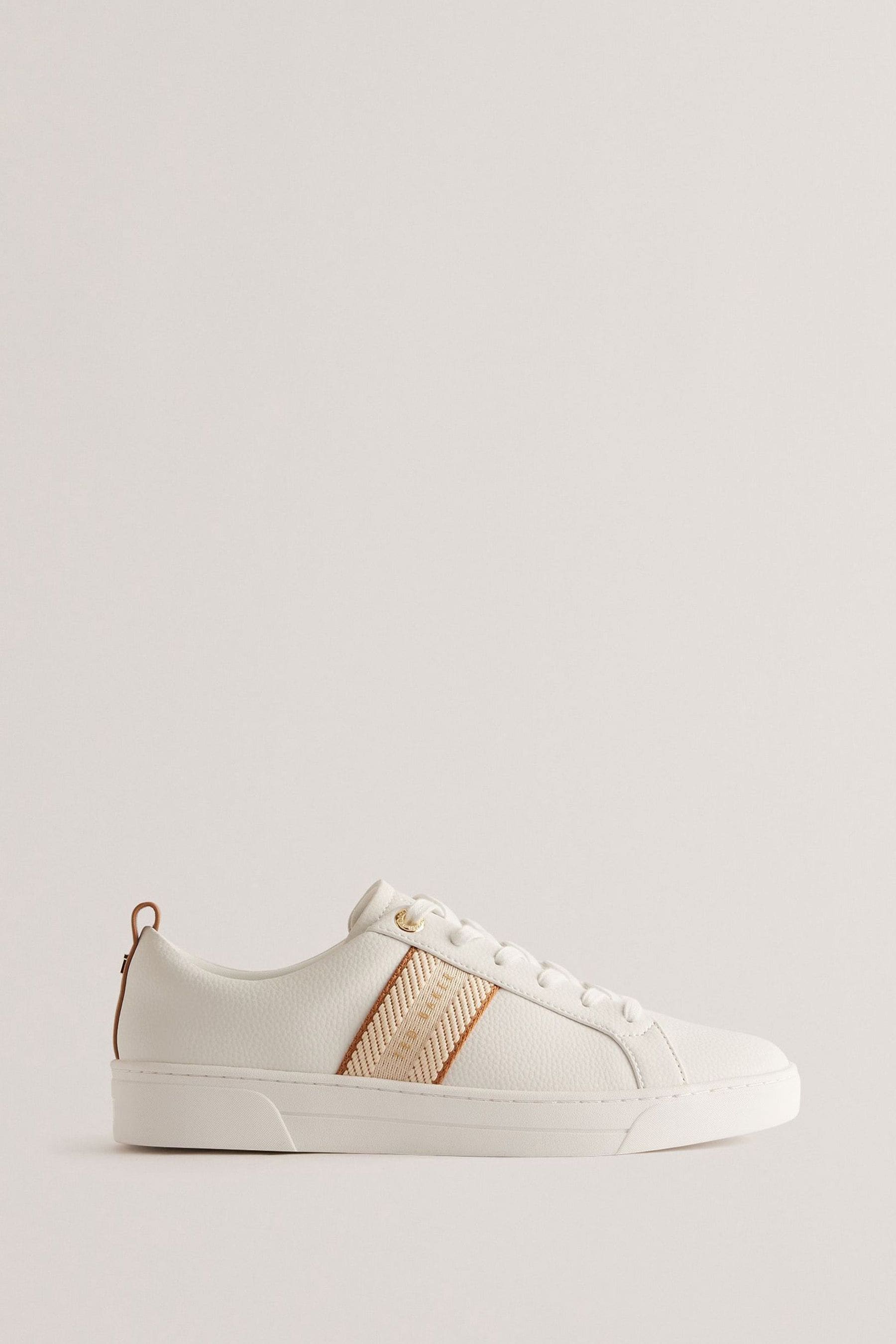 Buy Ted Baker Brown Webbing Cupsole Baily Trainers from Next Luxembourg