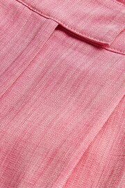 Ted Baker Pink Hirokos Tailored Shorts - Image 5 of 6