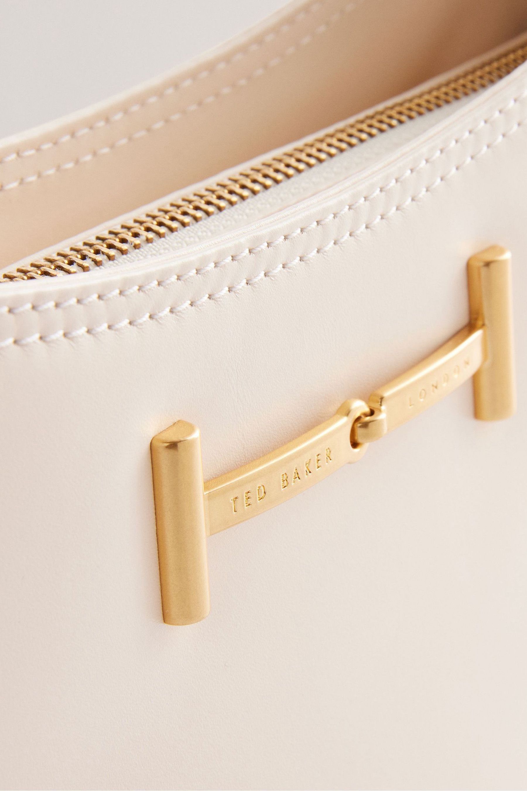 Buy Ted Baker Cream Edalli Equestrian Baguette Bag from Next Luxembourg