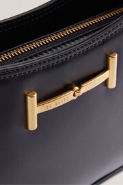 Ted Baker Black Edalli Equestrian Baguette Bag - Image 4 of 6