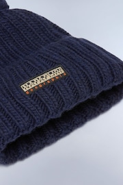 Napapijri Blue Fea Beanie - Image 3 of 3