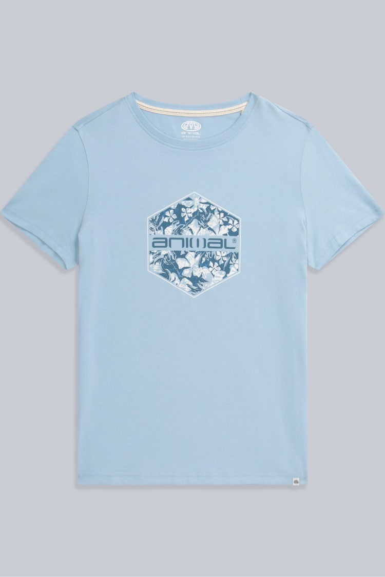 Animal Blue Womens Carina Organic T-Shirt - Image 1 of 5