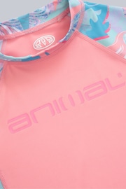 Animal Kids Carly Recycled Rash Vest - Image 3 of 4