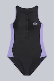 Animal Womens Margot Recycled Quick Drying Zip Front Swimsuit - Image 2 of 6