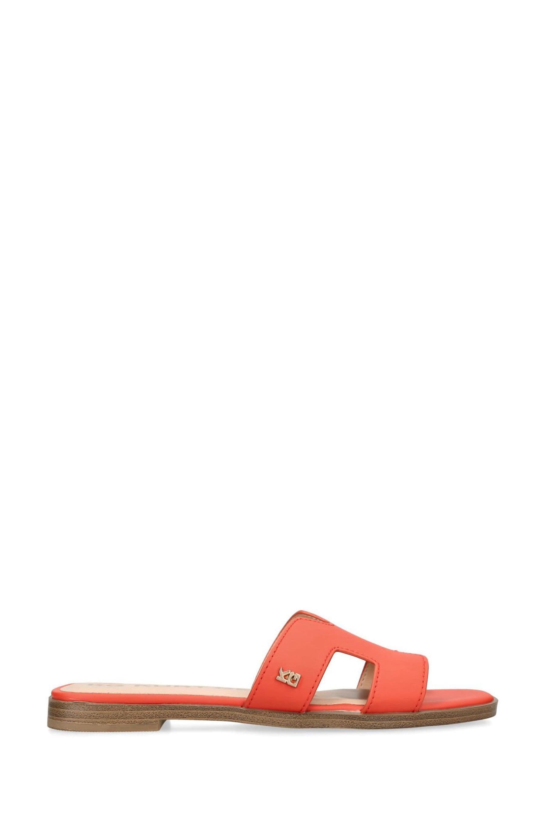 Kurt geiger red sandals discount