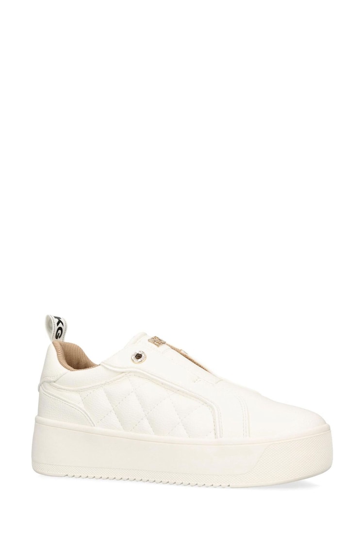 KG Kurt Geiger Lighter Laceless Quilt Trainers - Image 2 of 4