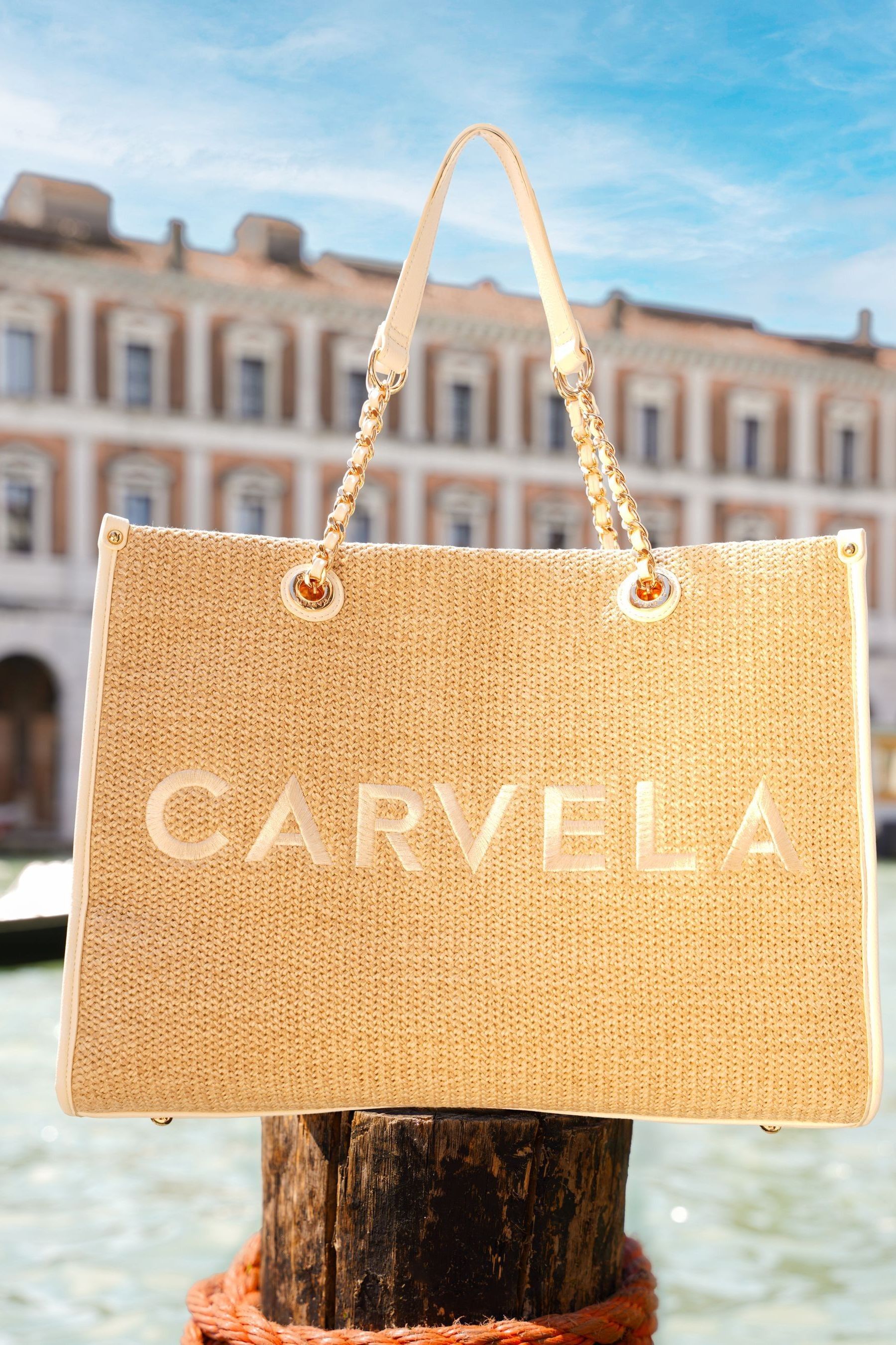Carvela chain tote bag outlet