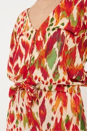 FatFace Orange Paradise Ikat Blouse - Image 4 of 5