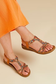 Pavers Beaded Sandals - Image 1 of 5