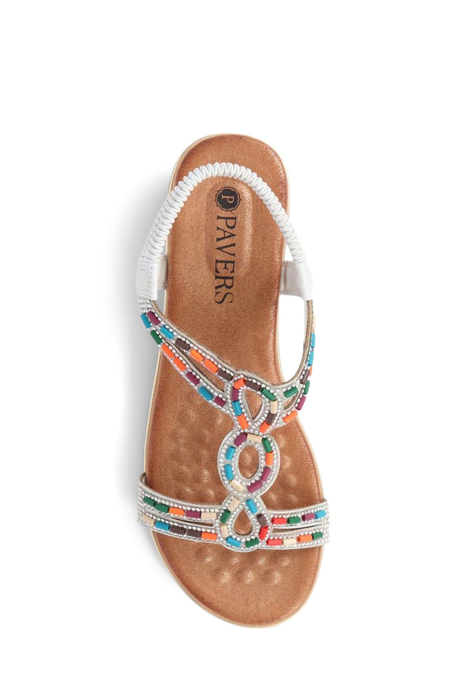 Pavers Beaded Sandals - Image 3 of 5