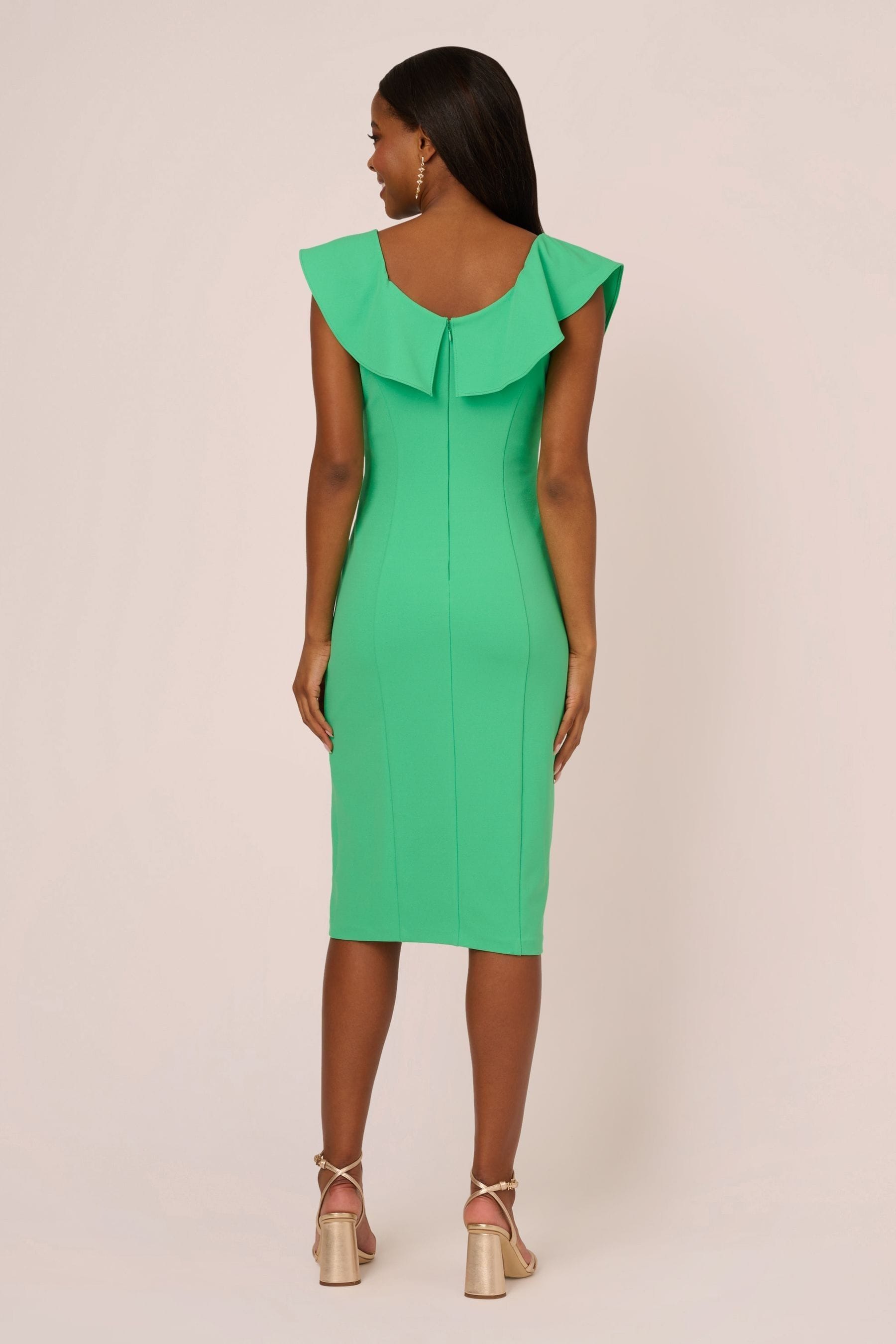 Adrianna papell green gown store