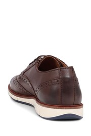 Jones Bootmaker Lingfield Leather Brown Brogues - Image 3 of 5