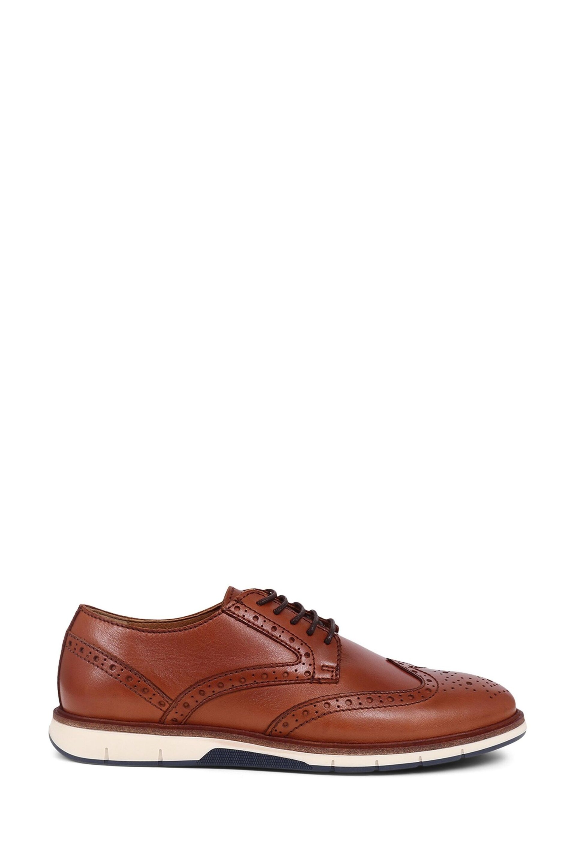 Jones Bootmaker Lingfield Leather Brown Brogues - Image 2 of 5