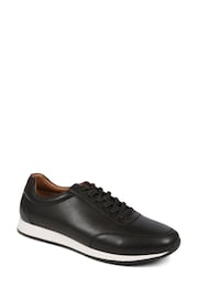 Jones Bootmaker Southend 2 Leather Black Trainers - Image 1 of 5