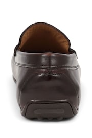 Jones Bootmaker Paterson Leather Black Moccasins - Image 3 of 5