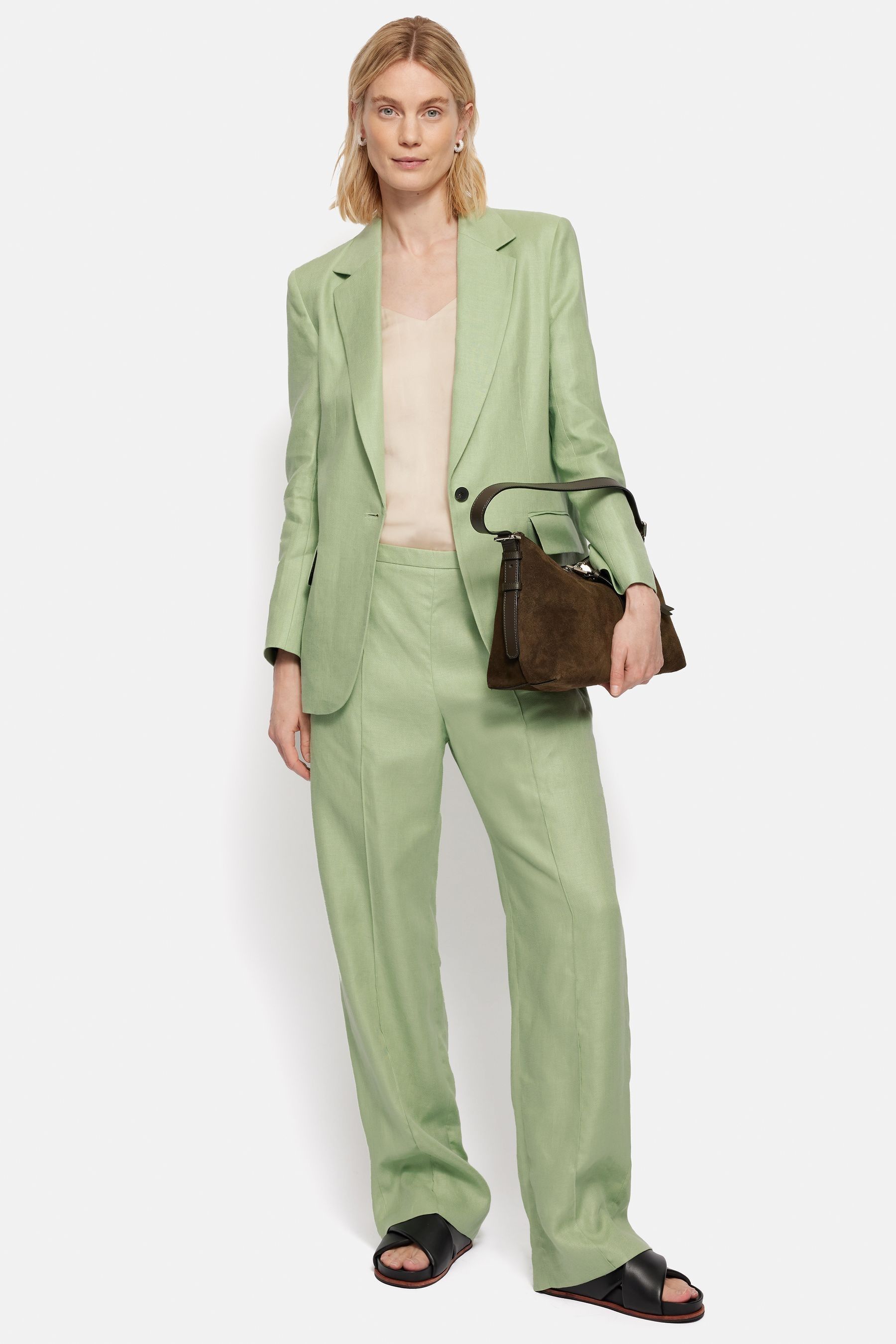 Irish linen jacket discount