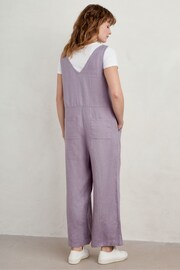 Seasalt Cornwall Purple Salt Air Jumpsuit - Image 2 of 5