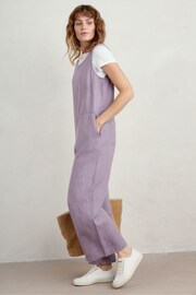 Seasalt Cornwall Purple Salt Air Jumpsuit - Image 3 of 5