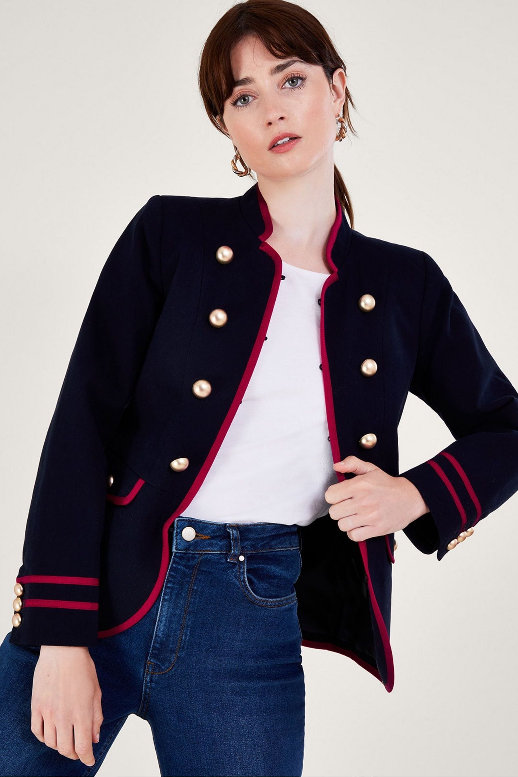 Next military jacket hotsell