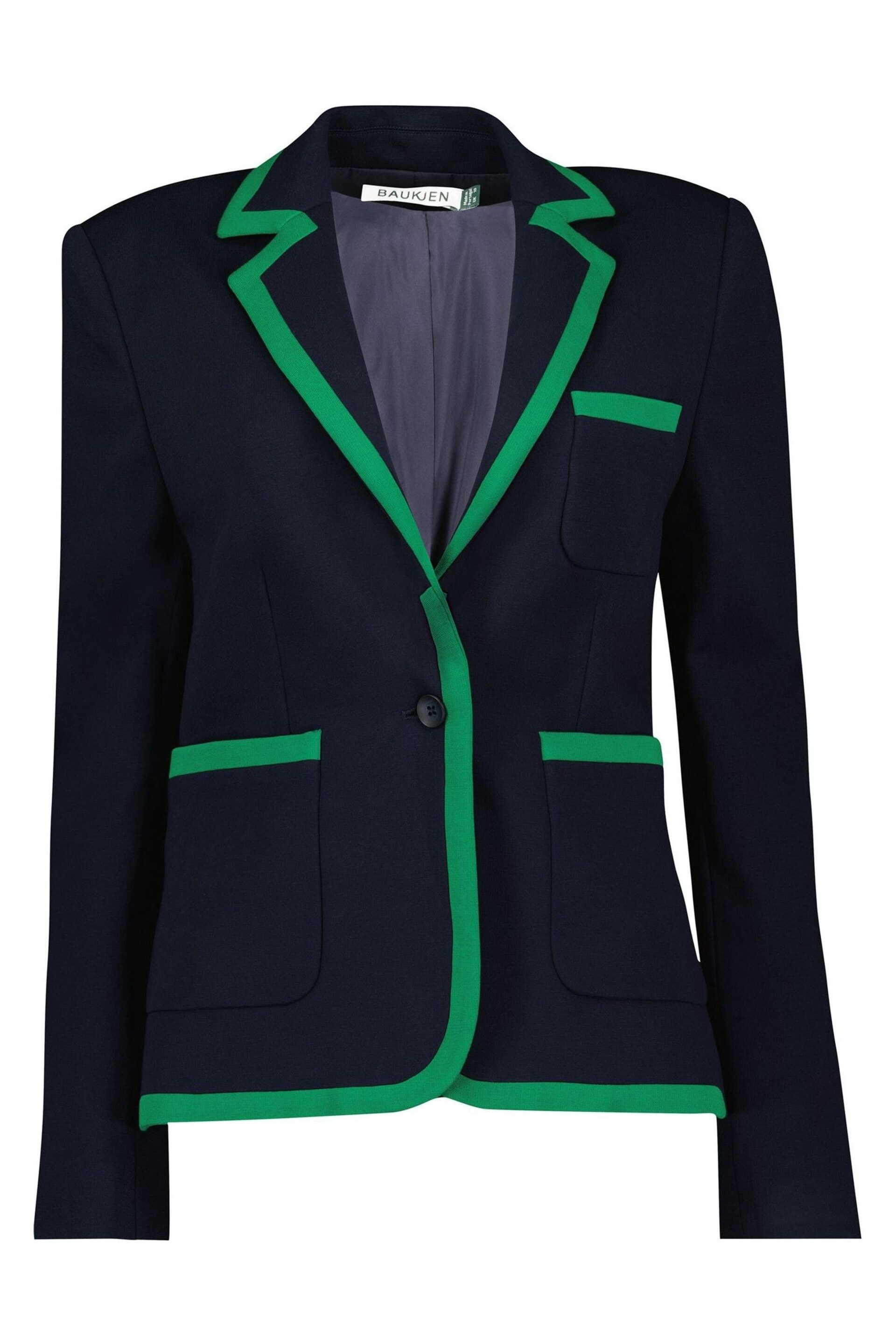 Baukjen Eunice Blue Blazer with Lenzing™ Ecovero™ - Image 5 of 5