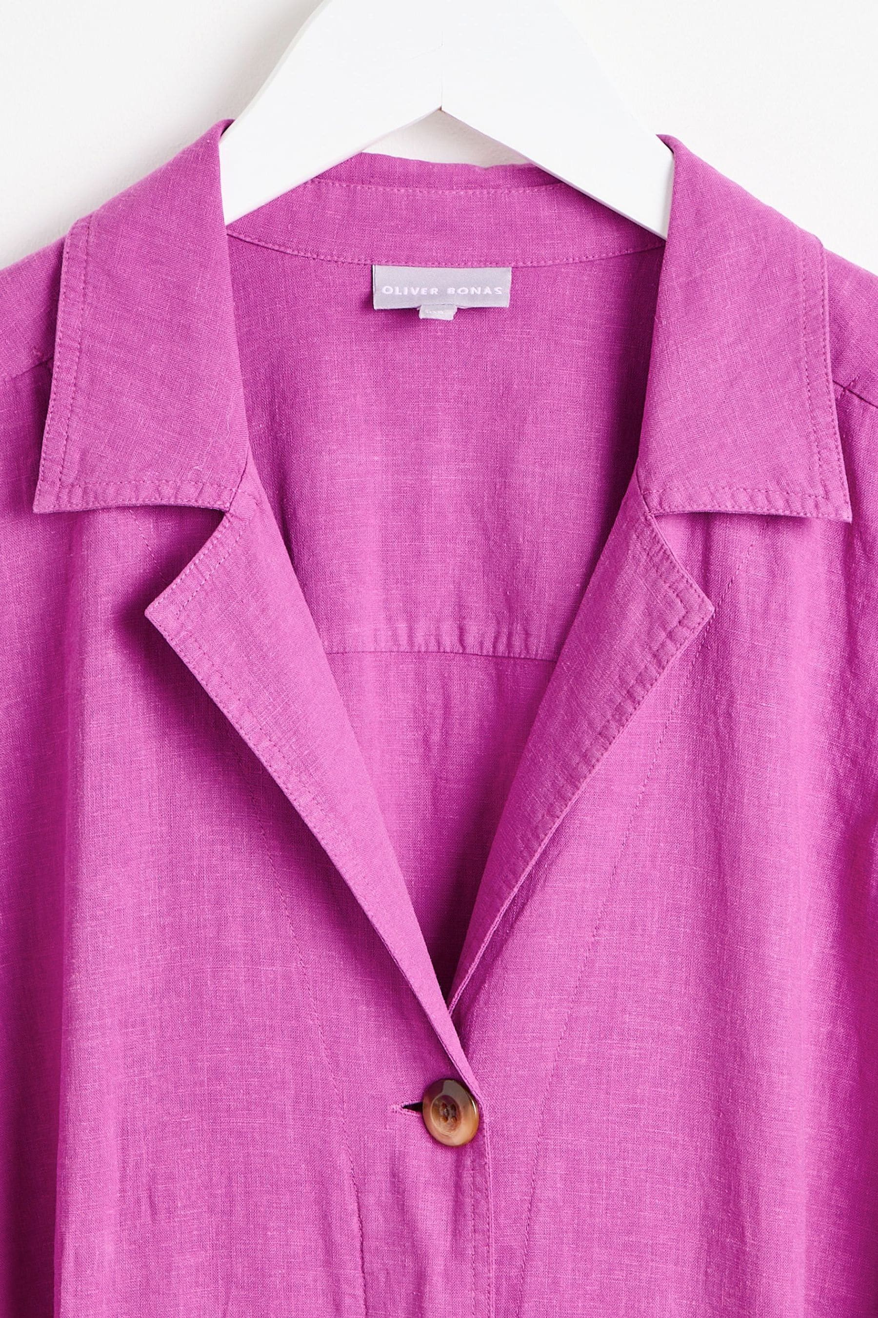 Oliver bonas lilac coat top