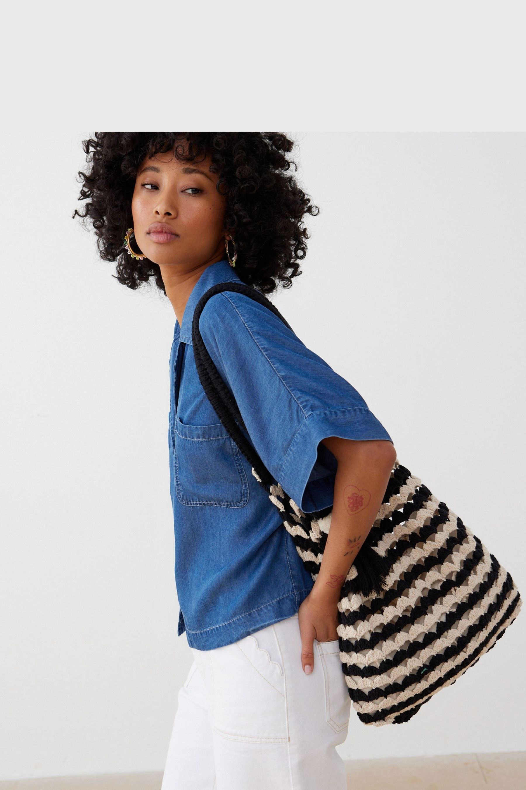 Oliver bonas tote bag 2025