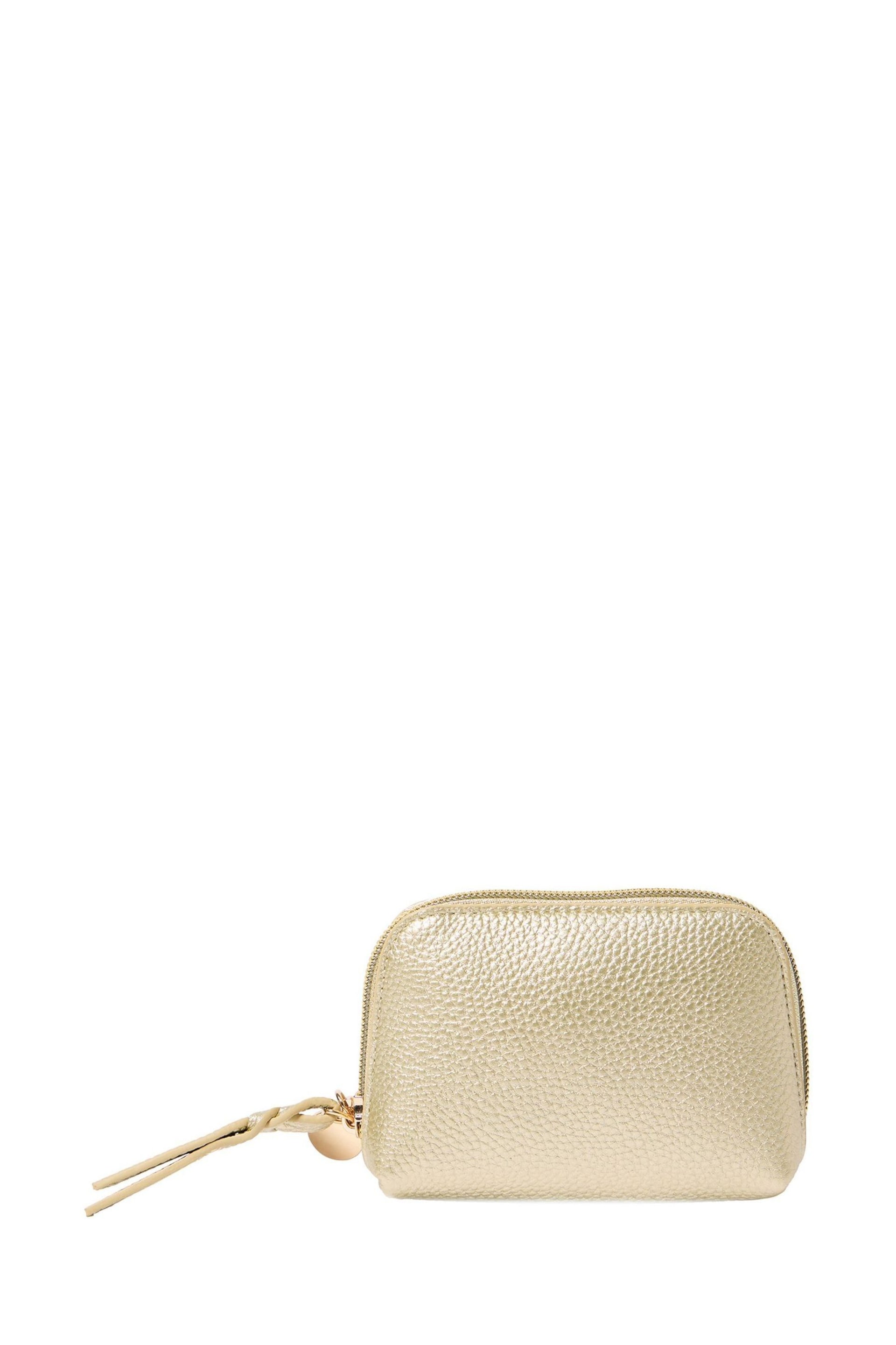Oliver Bonas Gold Holly Zip Around Pouch - Image 3 of 6