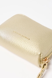 Oliver Bonas Gold Holly Zip Around Pouch - Image 5 of 6