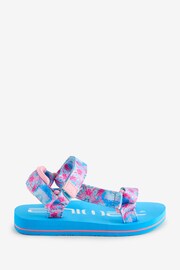 Animal Kids Blue Drift Recycled Sandals - Image 1 of 7